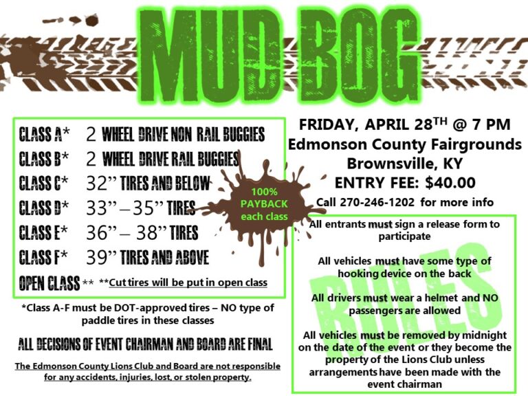 Mud Bog Edmonson County Tourism