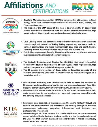 affiliations and certifications 1